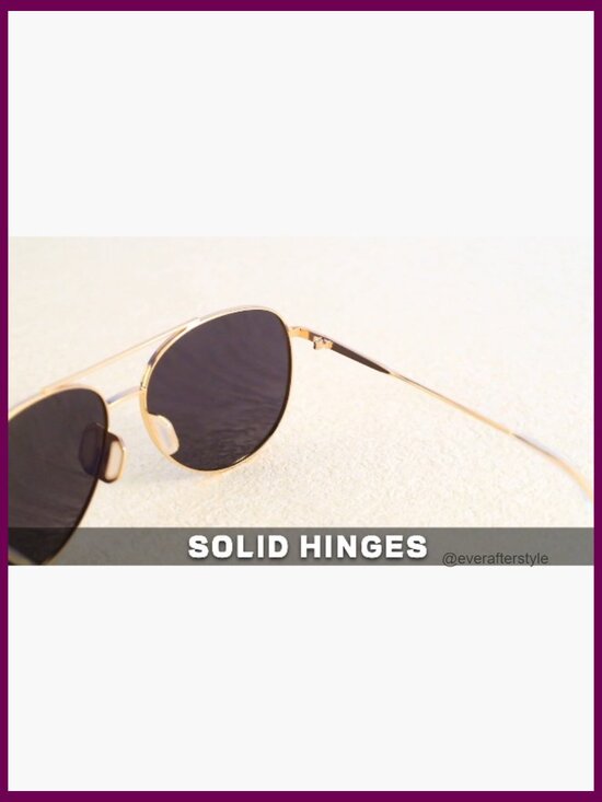 Polarized Aviator Sunglasses with Metal Frame and UV Protection main image 5